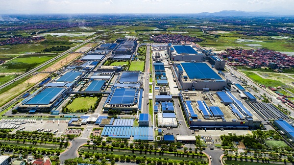 Tổng thể khu công nghiệp Yên Phong- Bắc Ninh